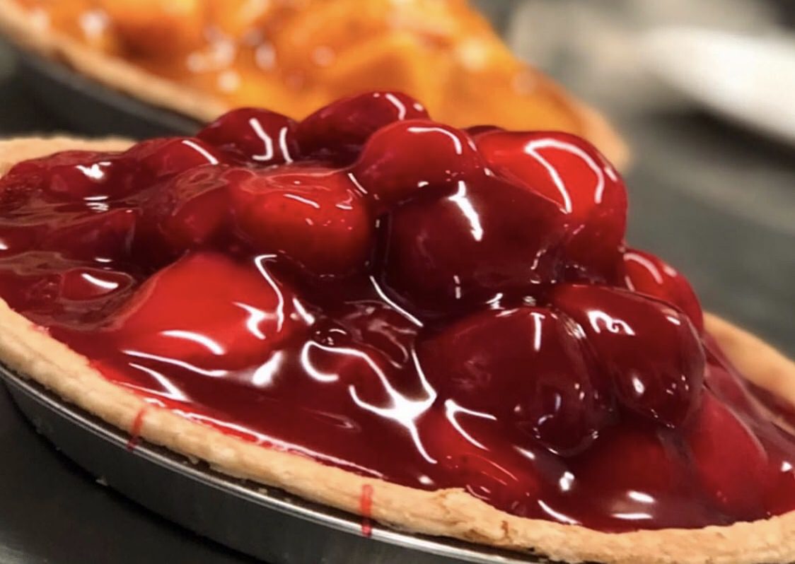 Strawberry and Peach Pie